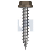 Hobsons - #10-12 x 30 Jasper (Sorrell) -Cl4 As3566 Type 17 Flanged Hex | Q523-Ja (Pack Of 1000)